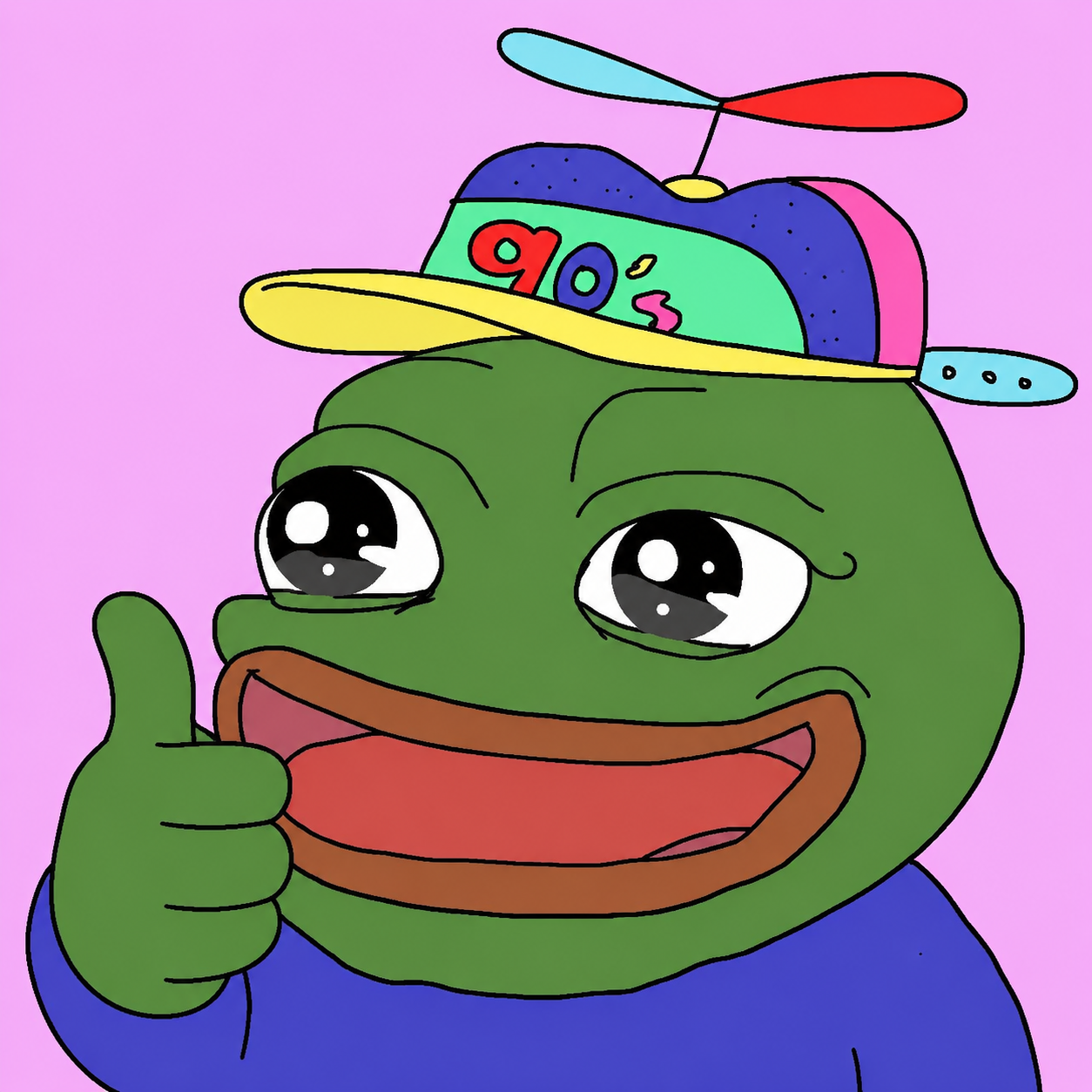 HELIPEPE thumbs up